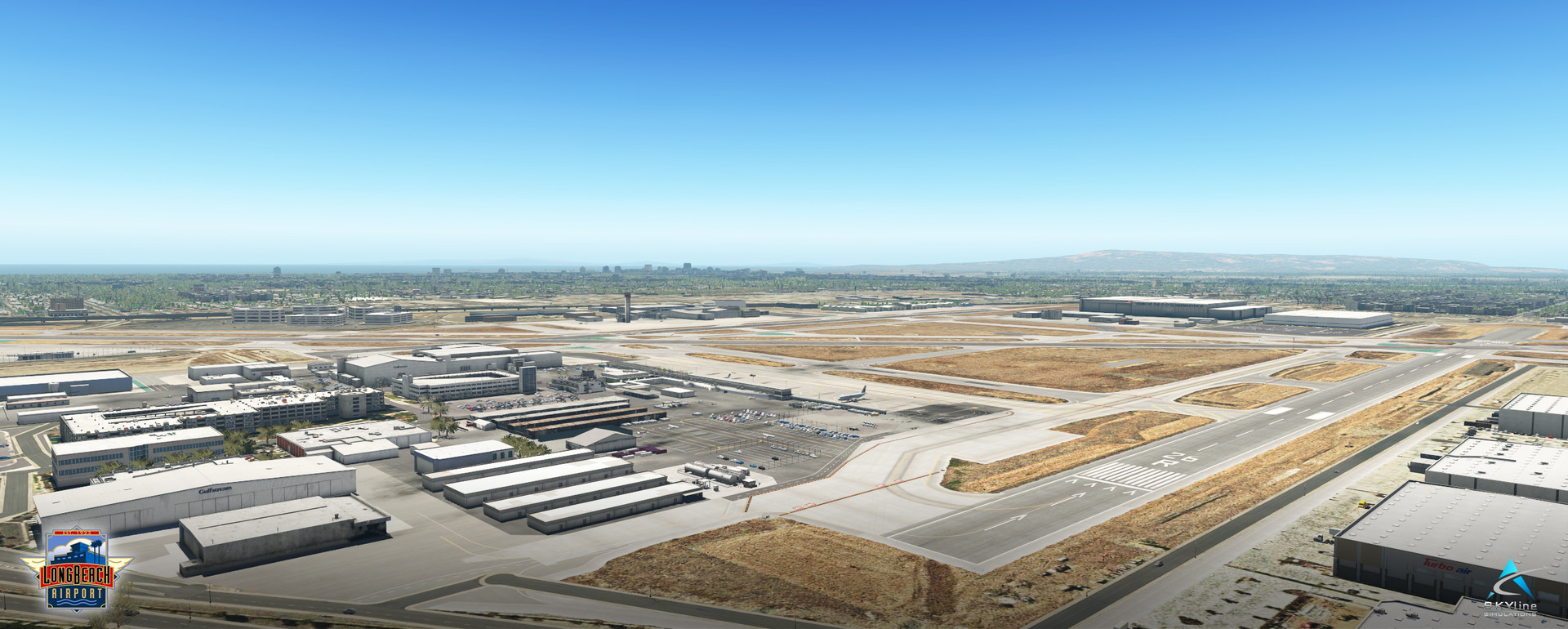 X-Plane 11 - Add-on: Skyline Simulations - KLGB - Long Beach Airport XP