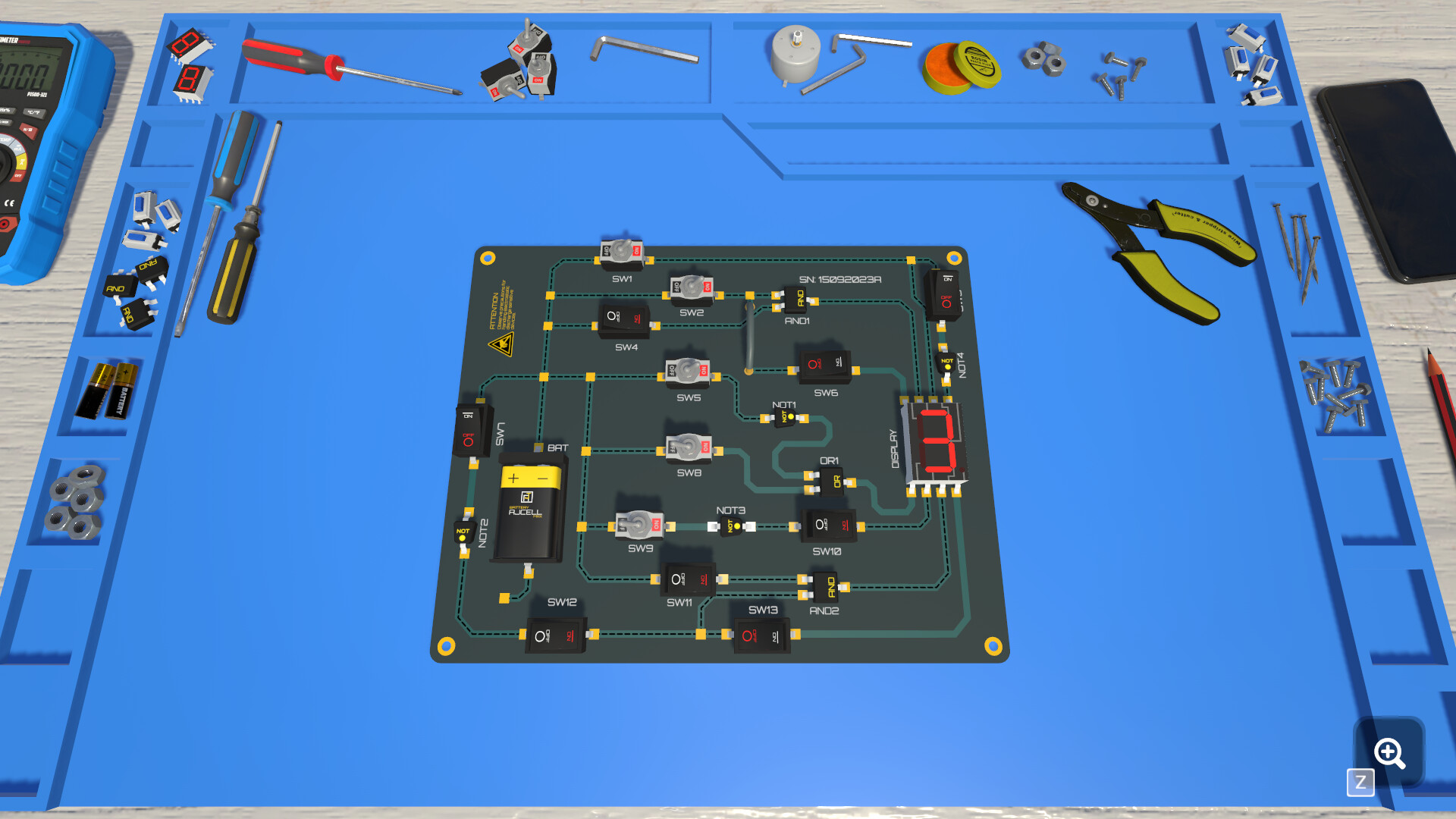 Electronics Puzzle Lab