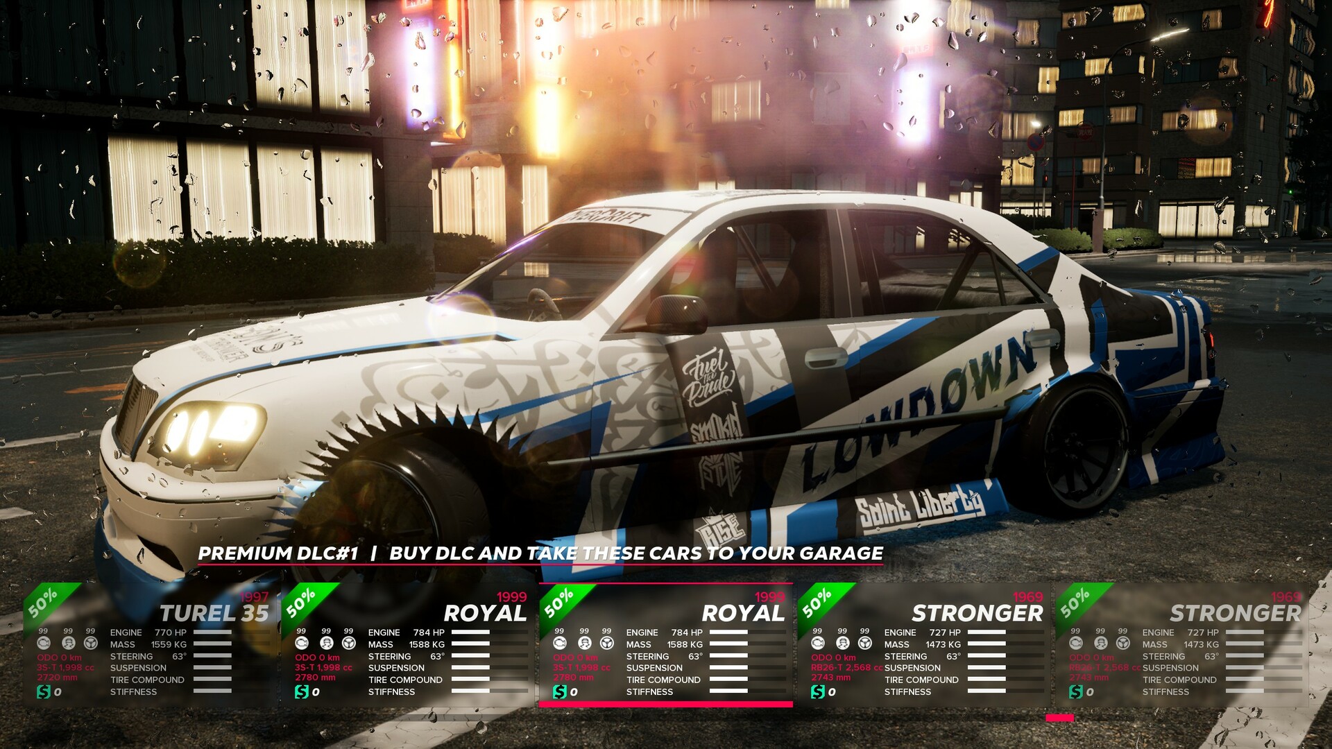 OverDrift Festival - Premium Cars Pack#1