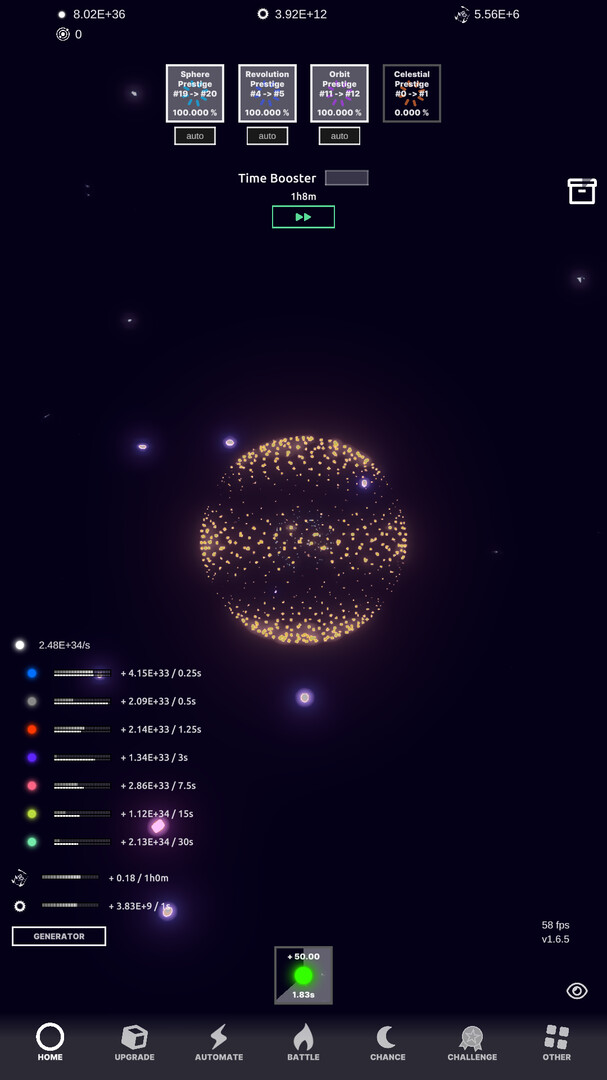 Idle Sphere