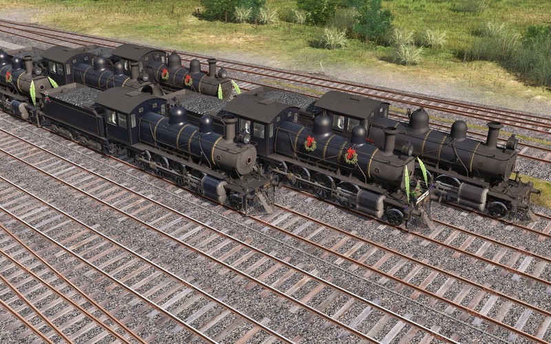 Trainz Plus DLC - ZecRail V499 Blue & Gold and Christmas 2019