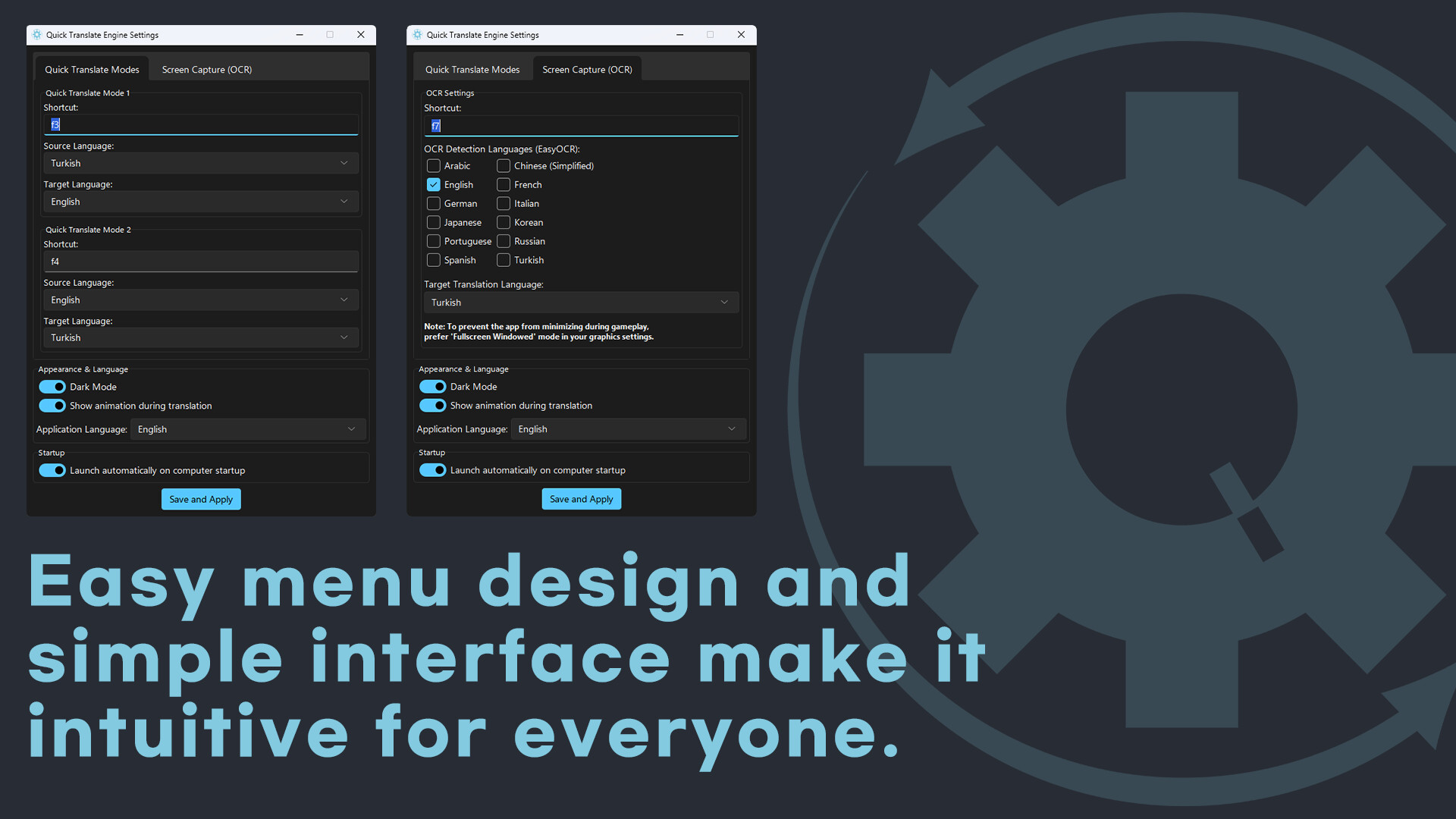 Quick Translate Engine