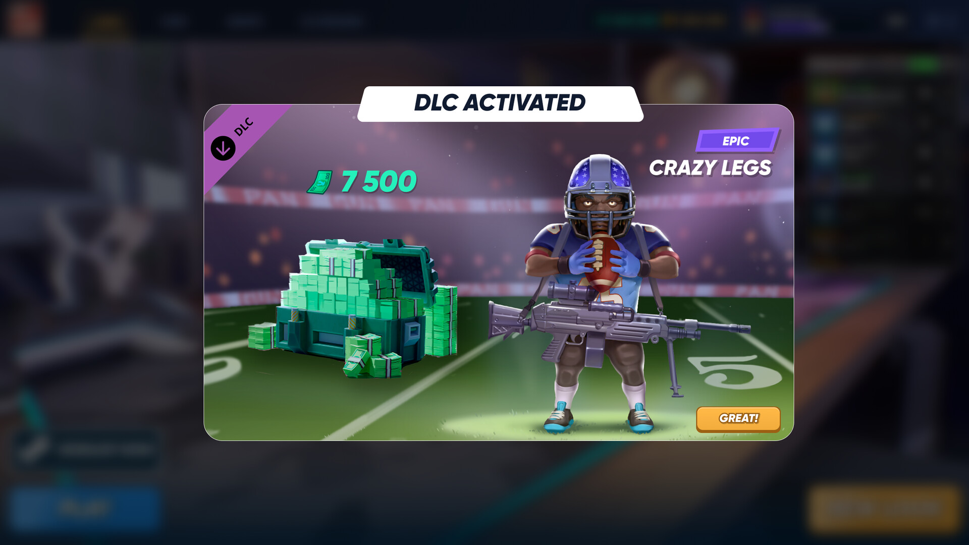 Bullet Yeeters - American Football pack
