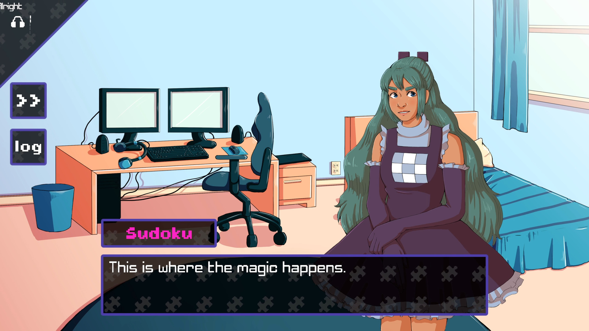 Pixel Puzzle Makeout League Demo