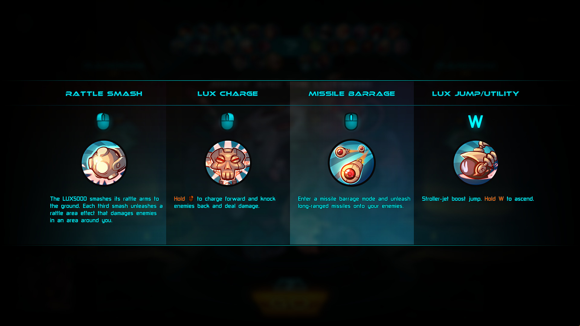 Jimmy and the LUX5000 - Awesomenauts Character