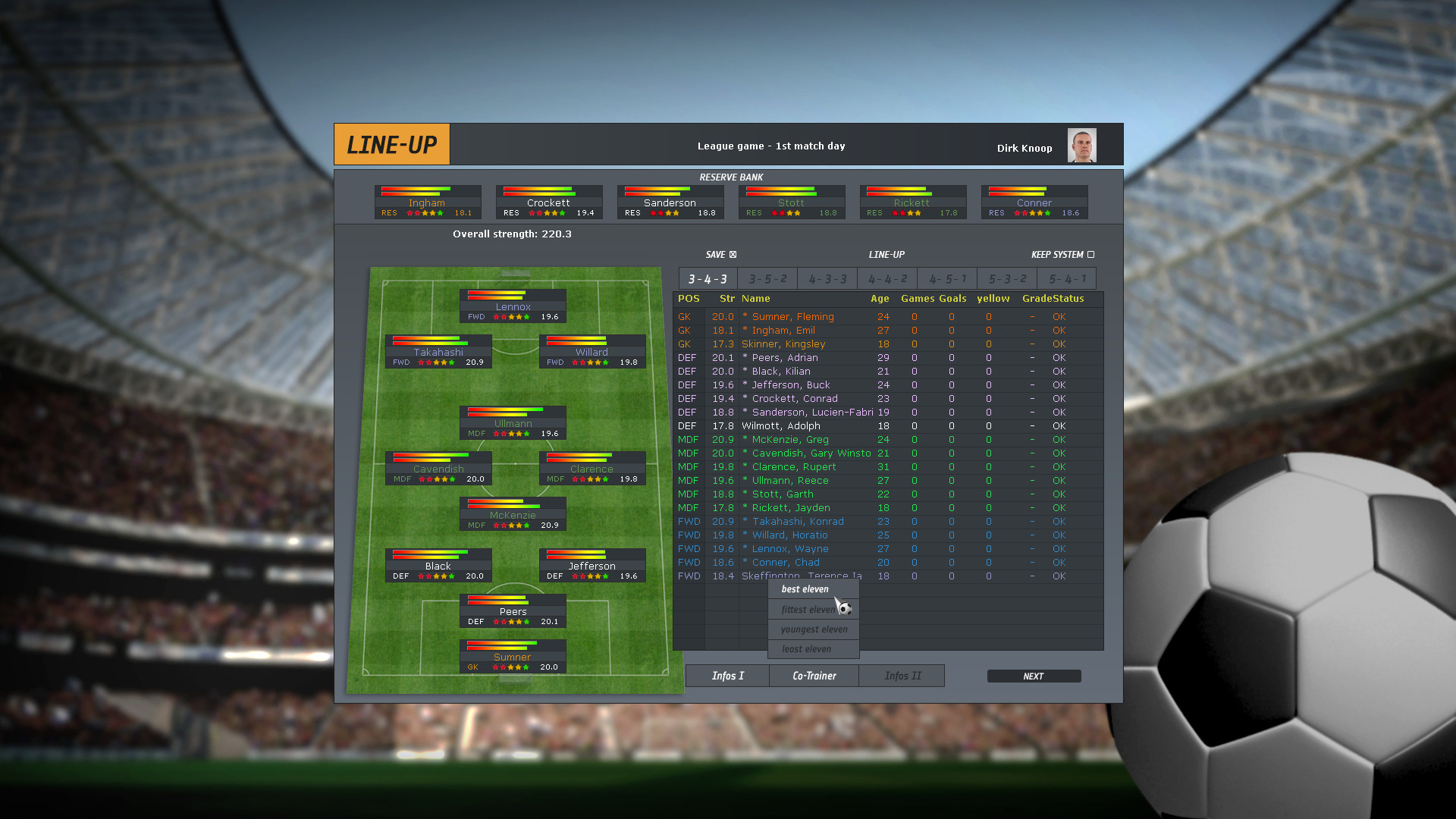 Club Manager 2016 - Upgrade to Club Manager 2017