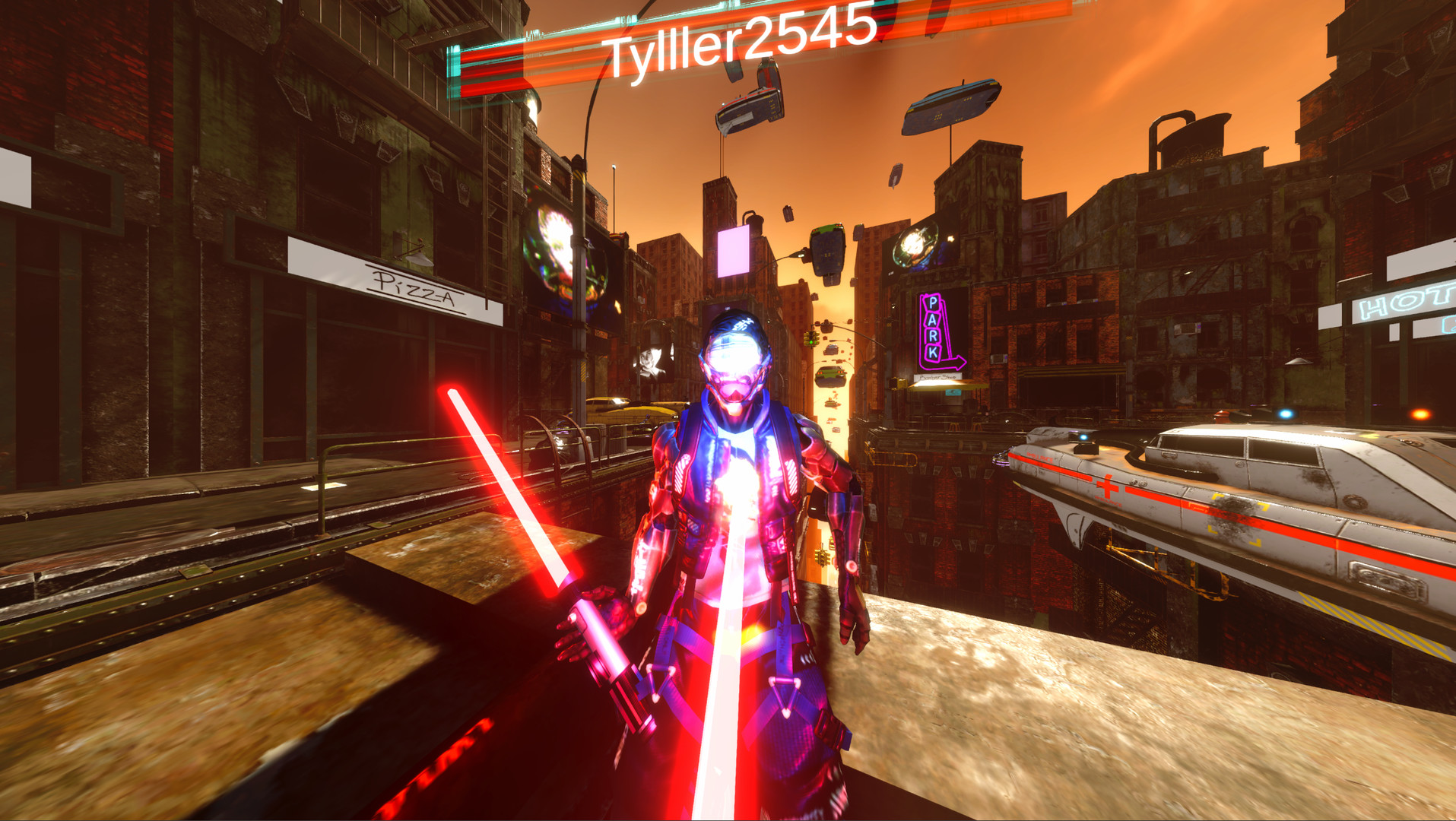 Cyberpunk Samurai VR