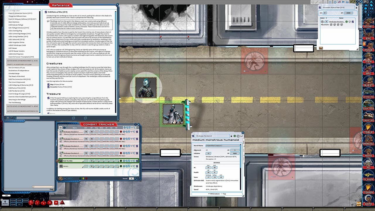 Fantasy Grounds - Starfinder RPG - Attack of the Swarm AP 5: Hive of Minds