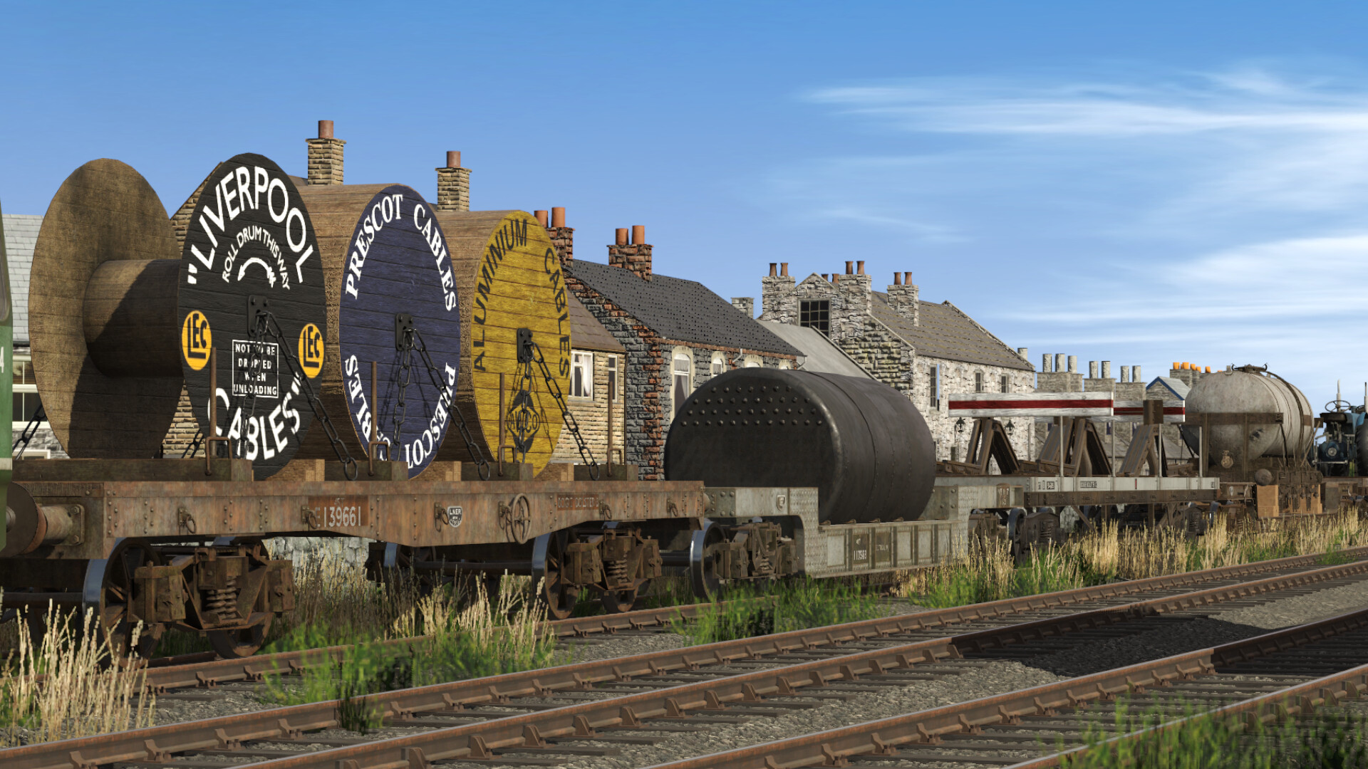 Trainz 2022 DLC - BR Grouping Flat Wagon Pack 1