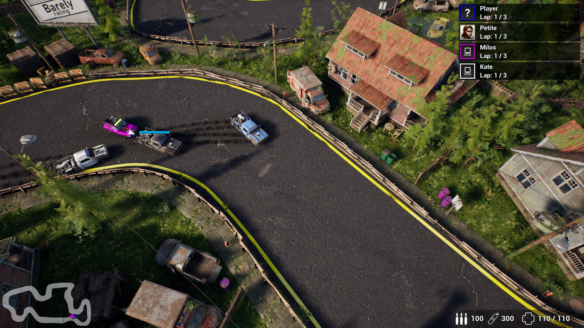 Barely Racing