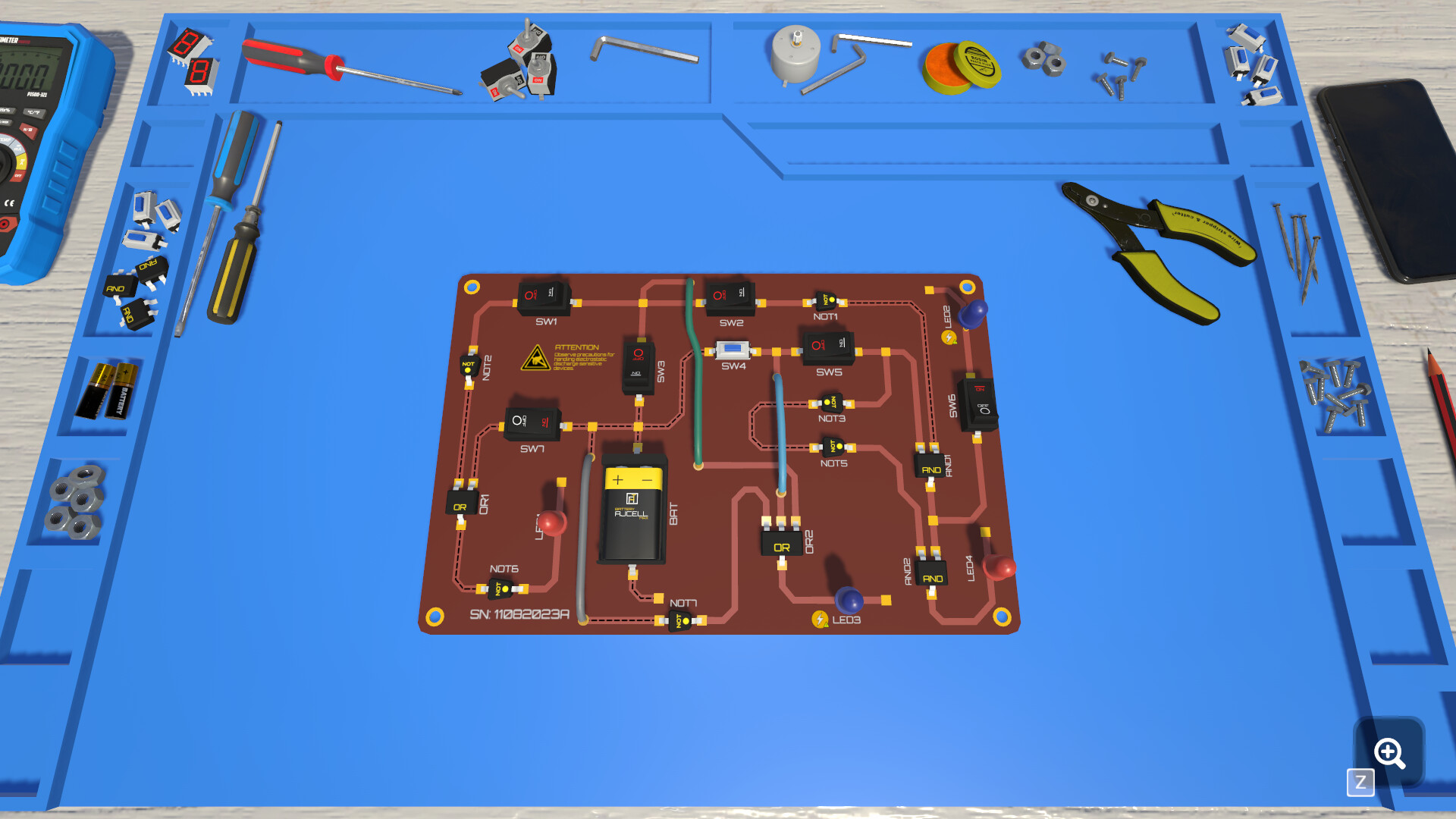 Electronics Puzzle Lab Demo