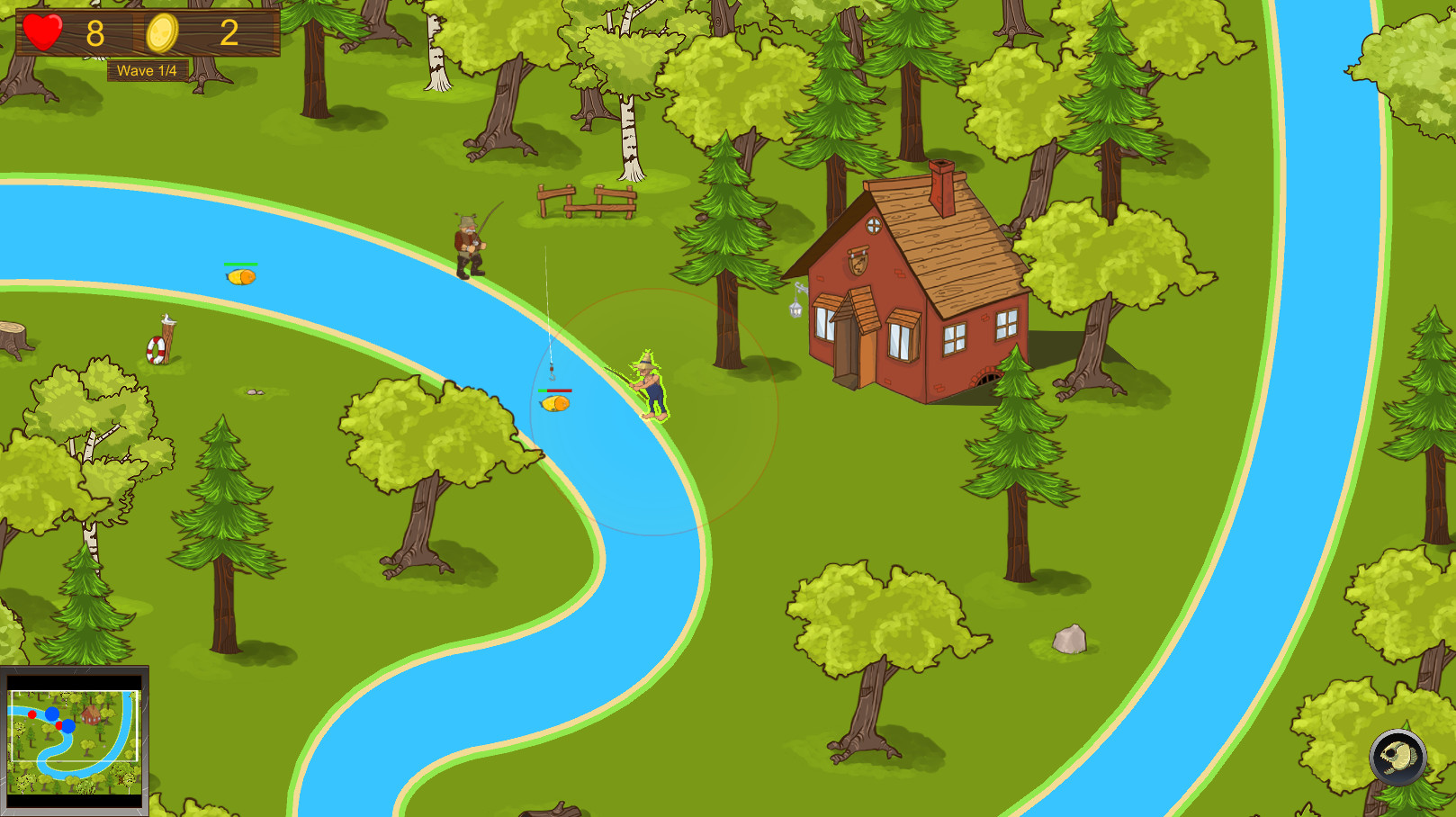 Fishing Maniacs (TD/RTS)