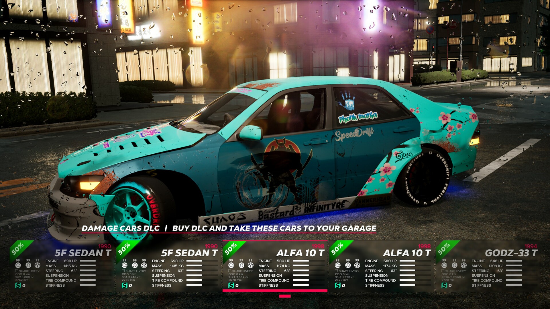 OverDrift Festival - Damage Cars Pack