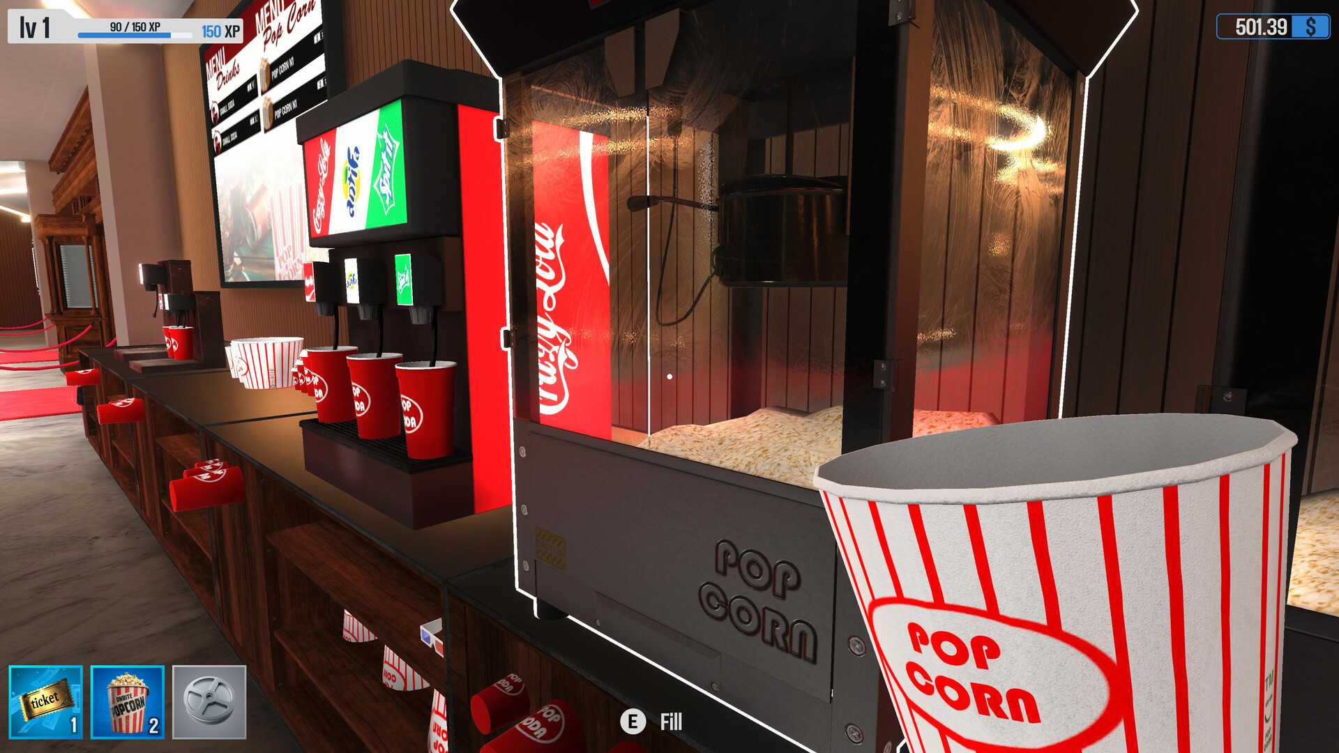 Cinema Manager Simulator Demo