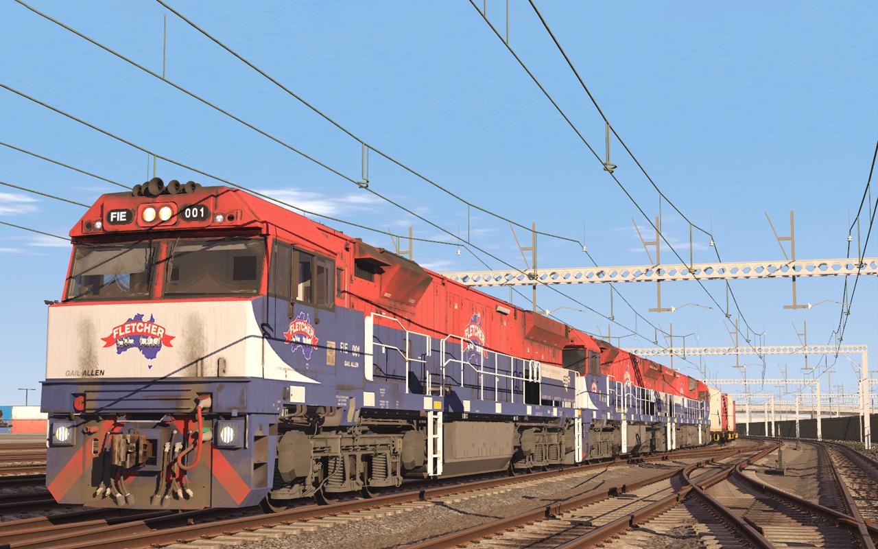 Trainz 2019 DLC - SSR Fletchers Crawfords GE C44aci Pack