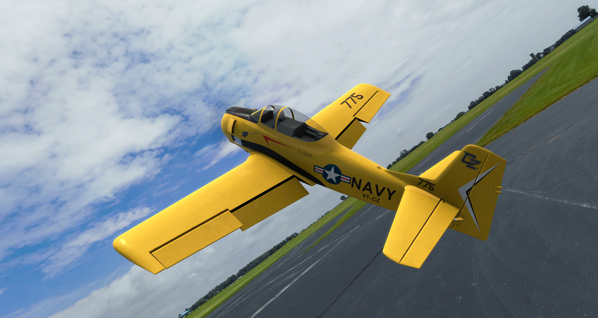 RealFlight Evolution - E-flite Carbon-Z T-28 Trojan 2.0m