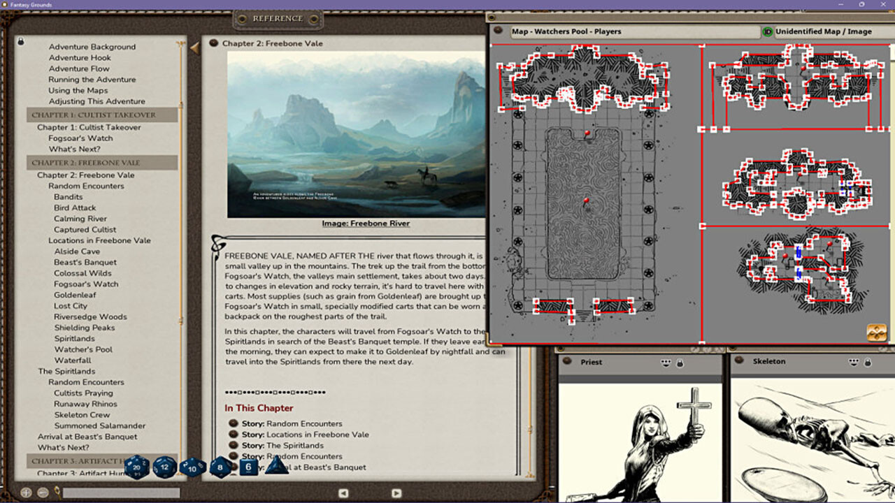 Fantasy Grounds - Amulet at Watcher's Pool