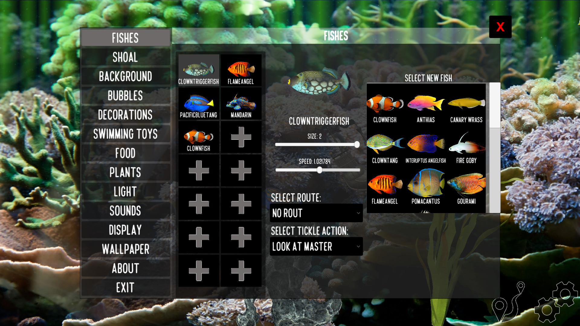 Aquarium Sandbox