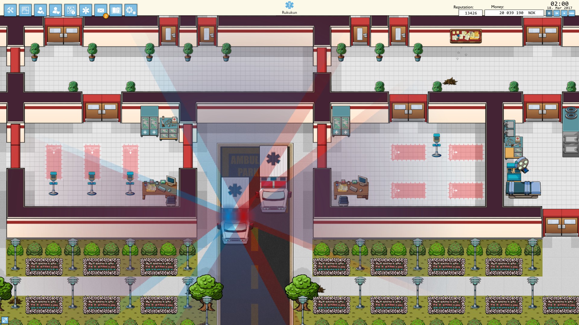 Hospitalize