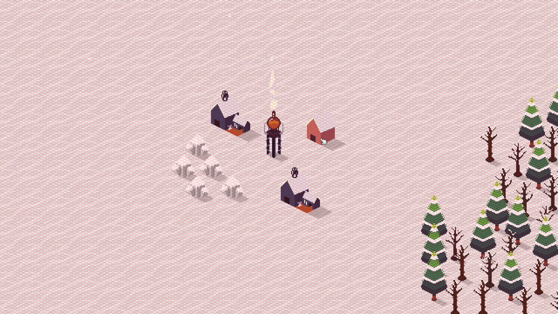 Winter and People