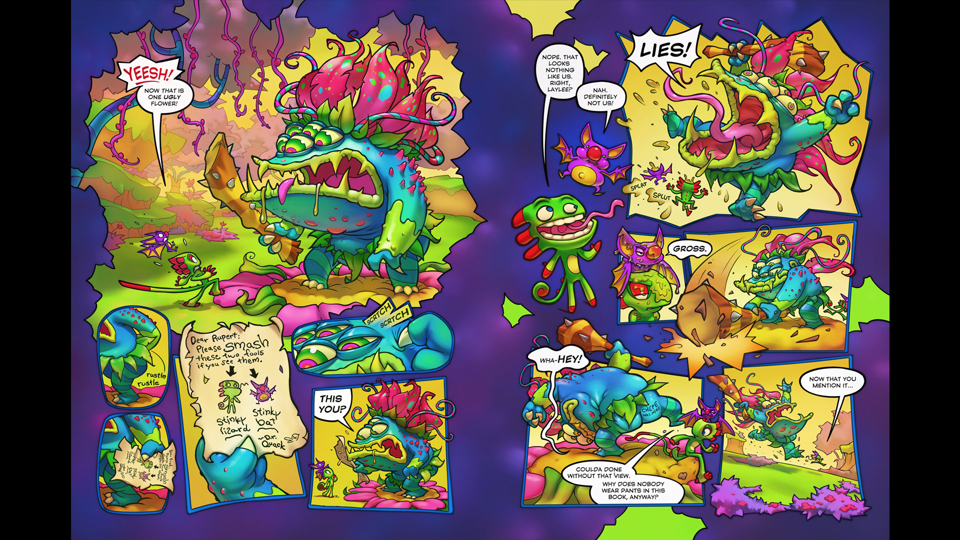 Yooka-Laylee and the Kracklestone - Graphic Novel