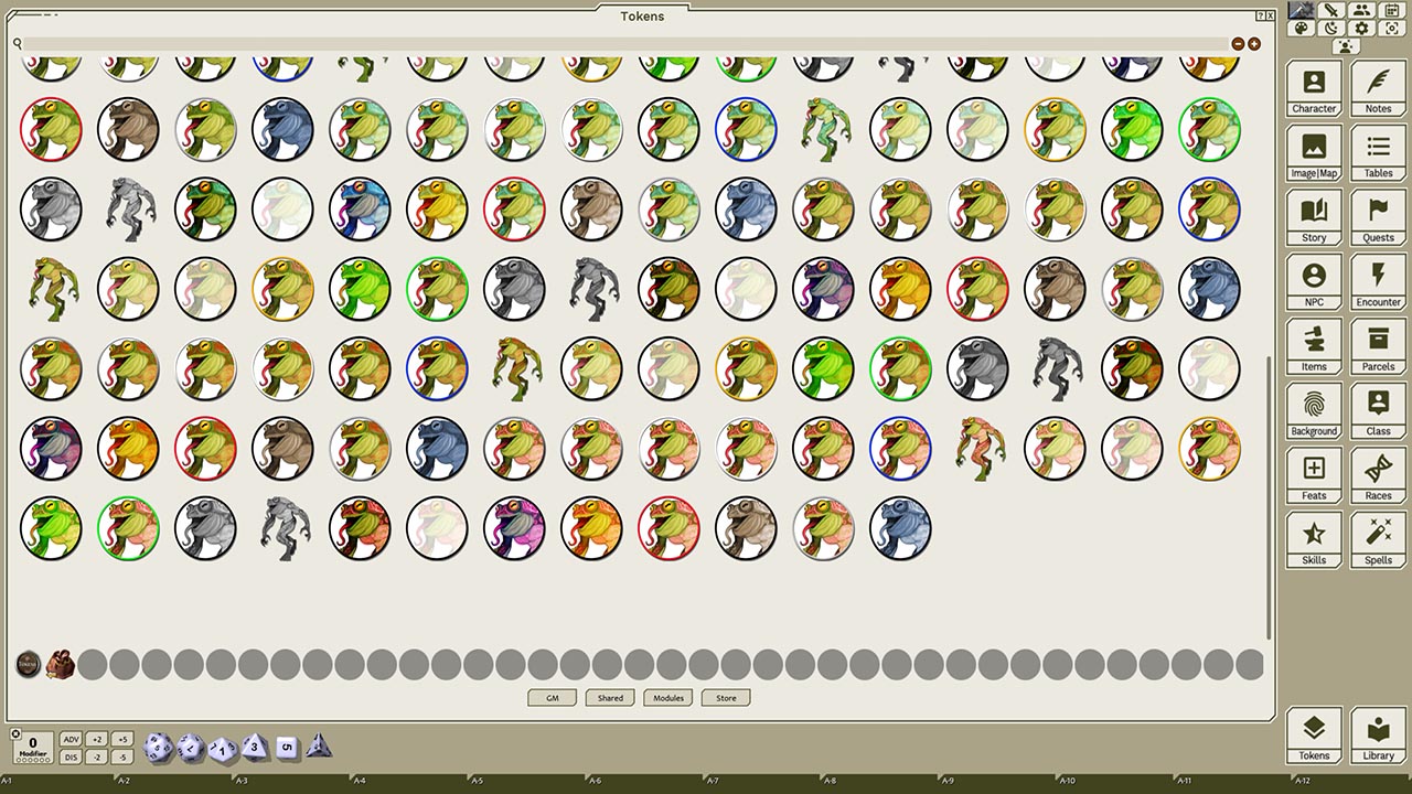 Fantasy Grounds - Strange Supernaturals, Volume 10 (Token Pack)