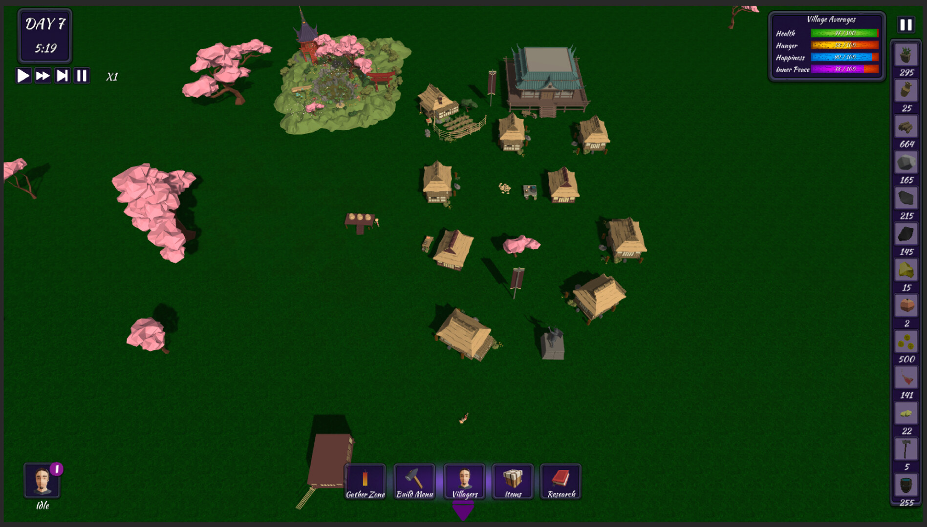 Matsudaira's Myoshu: A Sengoku Village Simulator