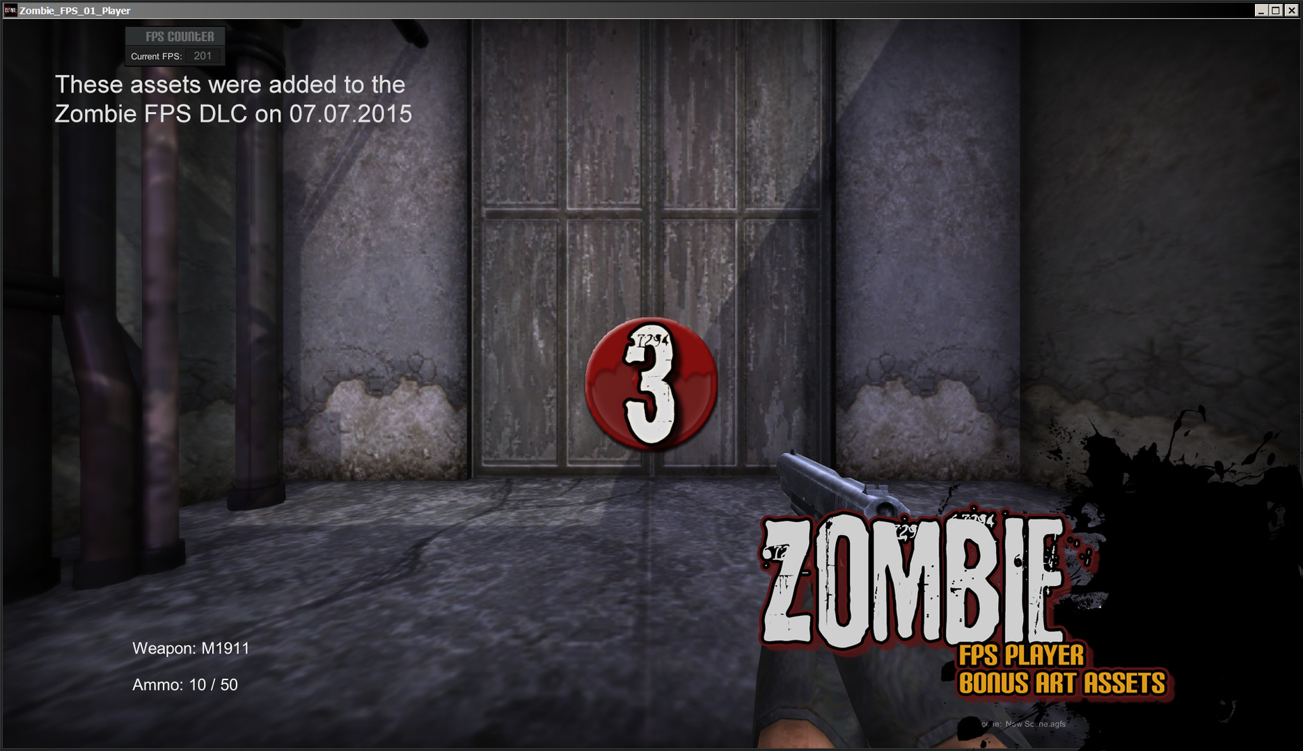 Axis Game Factory's AGFPRO Zombie FPS Player DLC