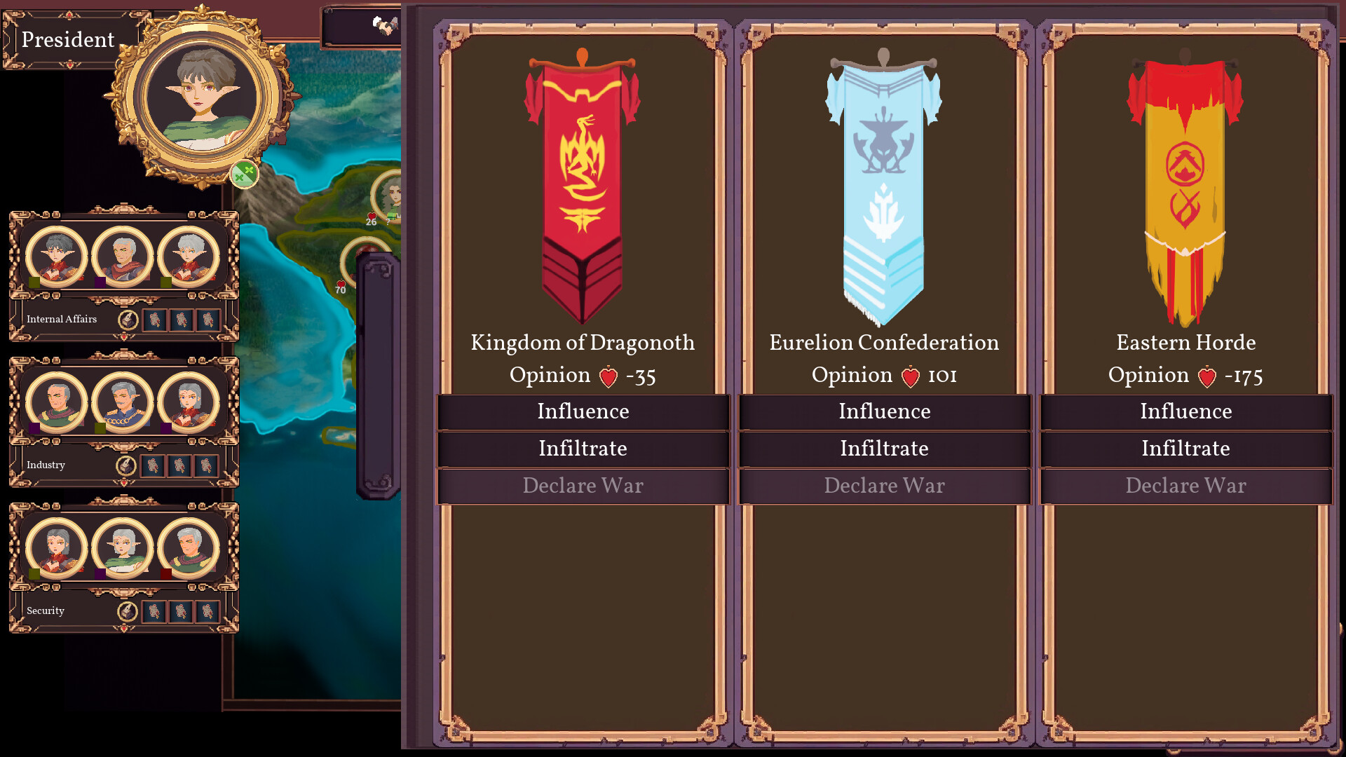 Fantasy Senate Simulator