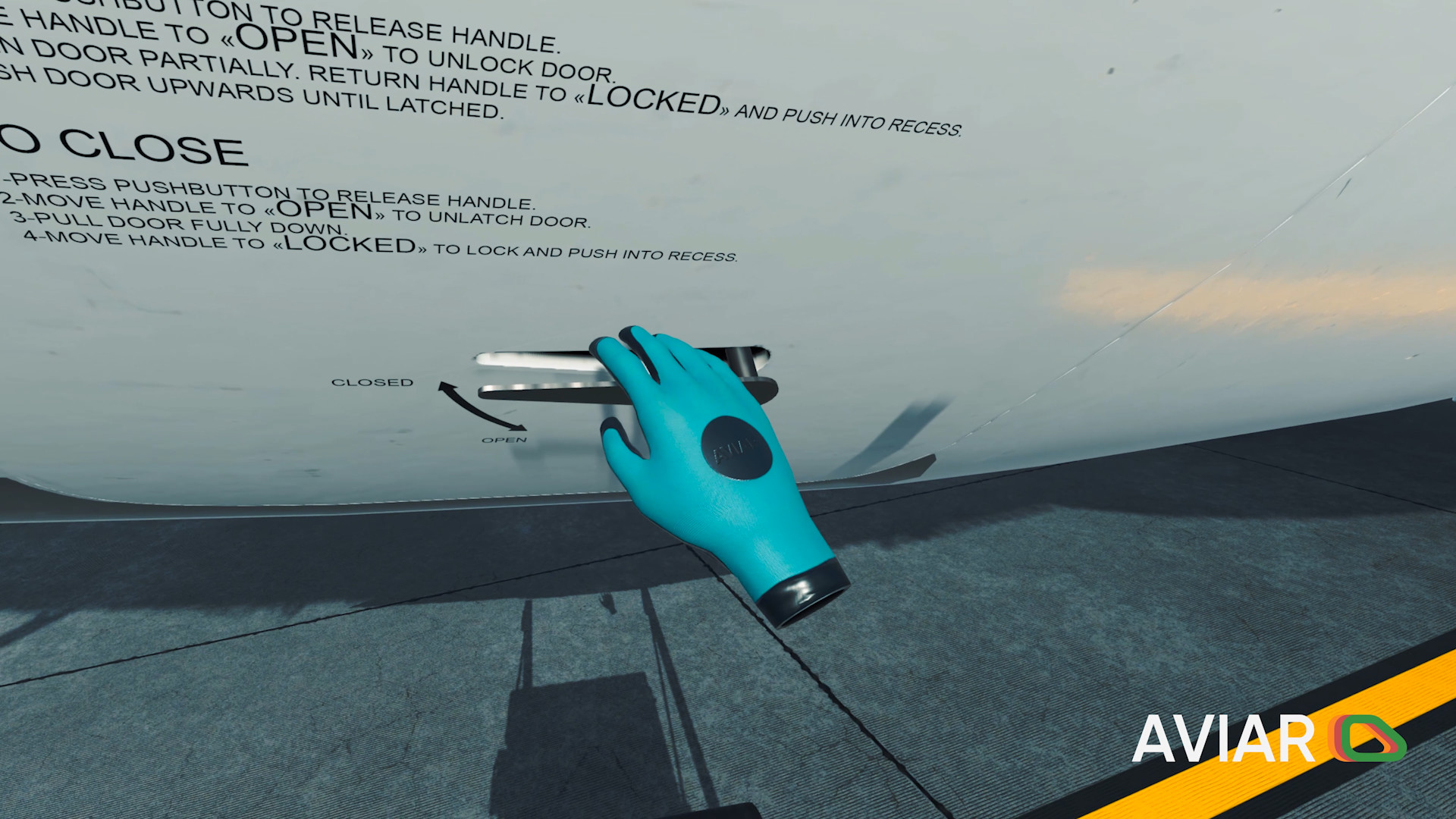 Airport Ground Handling Simulator VR
