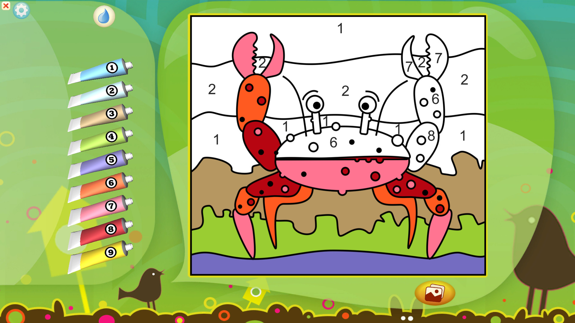 Color by Numbers - Animals