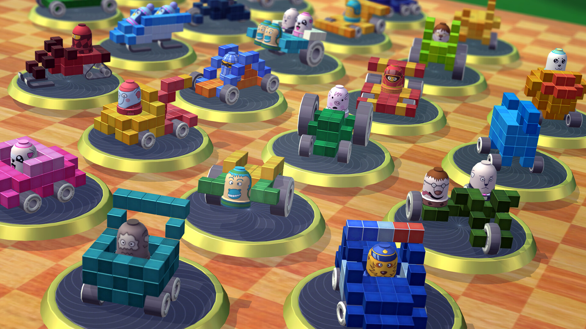 Pixel Car Racing: Blocky Crash