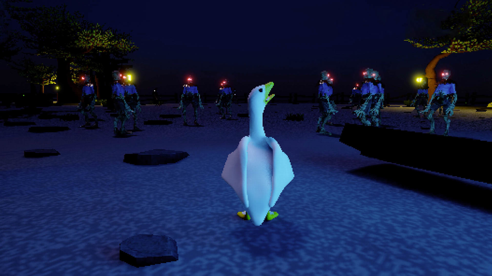 Goose vs Zombies