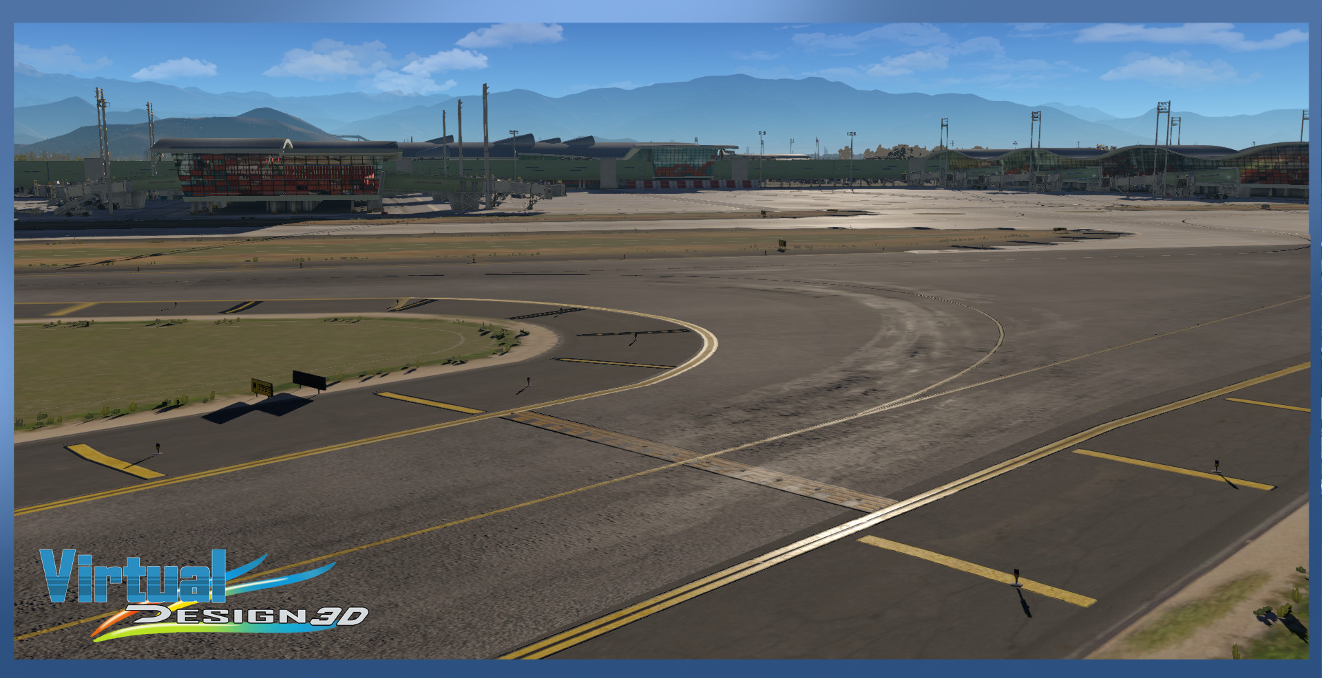 X-Plane 11 - Add-on: Aerosoft - SCEL Intl. Airport & Santiago City 2020