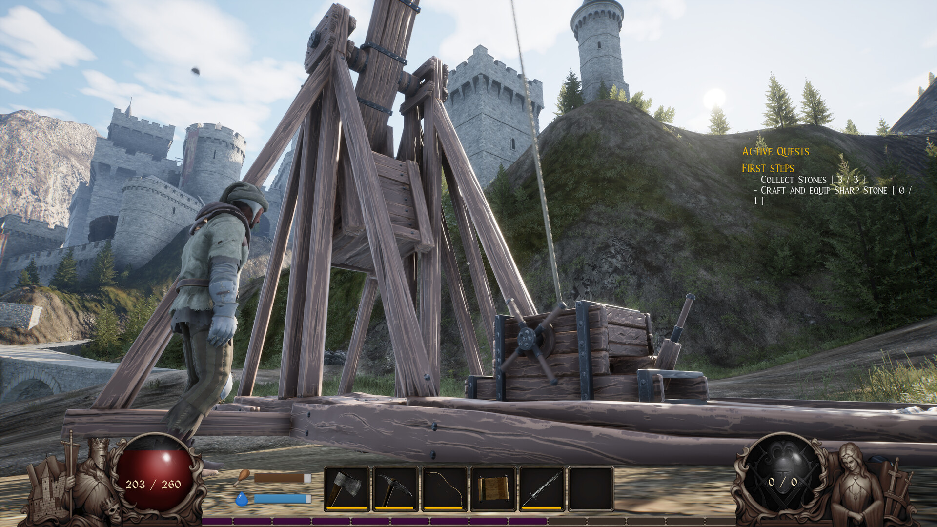 Crestfallen: Medieval Survival Demo