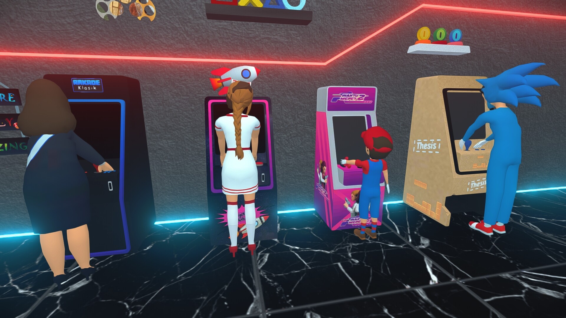 Gaming Cafe Life