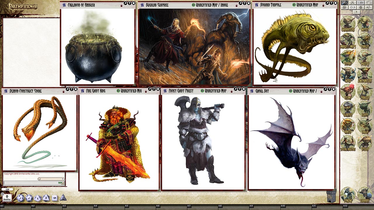 Fantasy Grounds - Pathfinder RPG - Monster Codex (PFRPG)