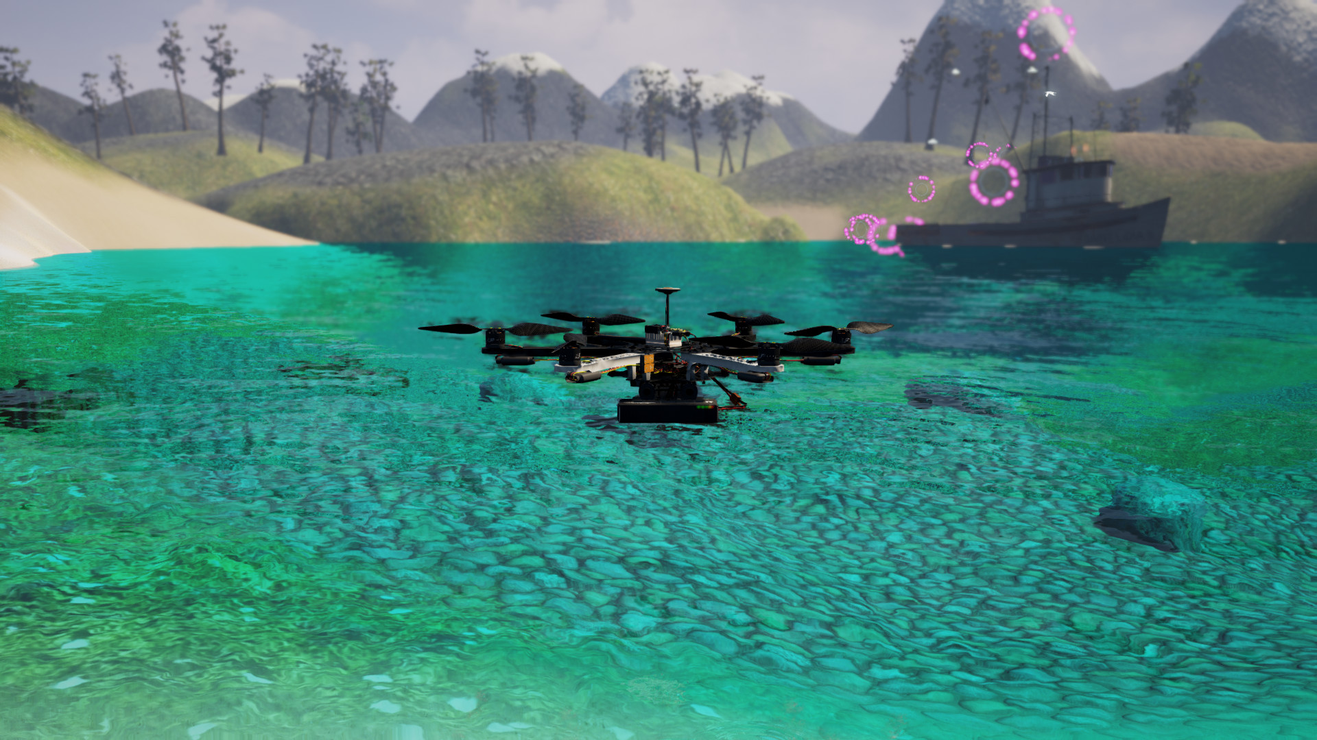 Copter and Sky