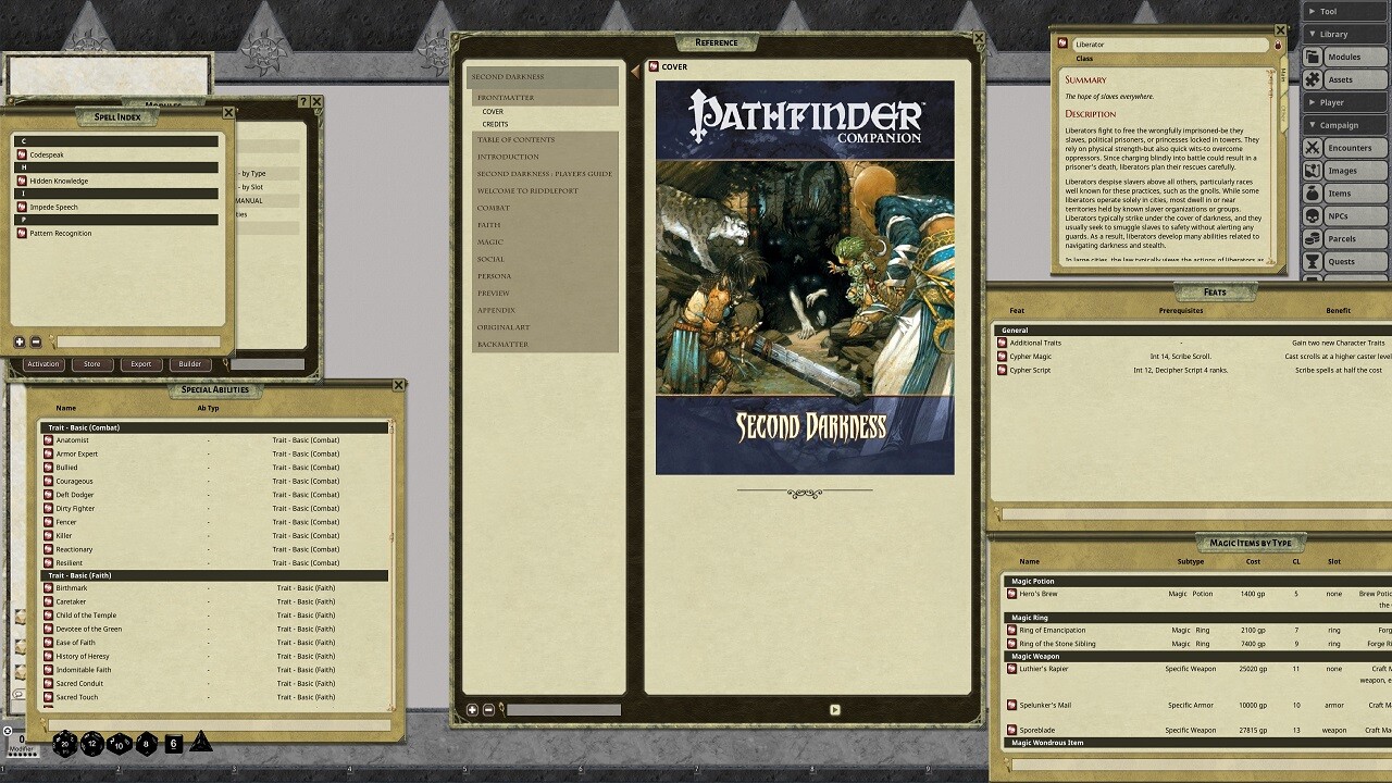 Fantasy Grounds - Pathfinder RPG - Pathfinder Companion Second Darkness