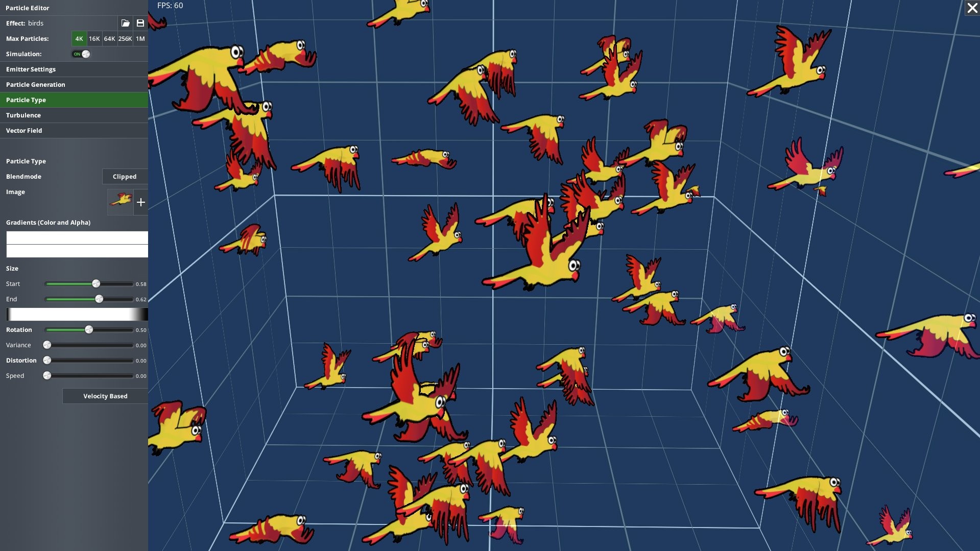 AppGameKit Studio - Particle Editor