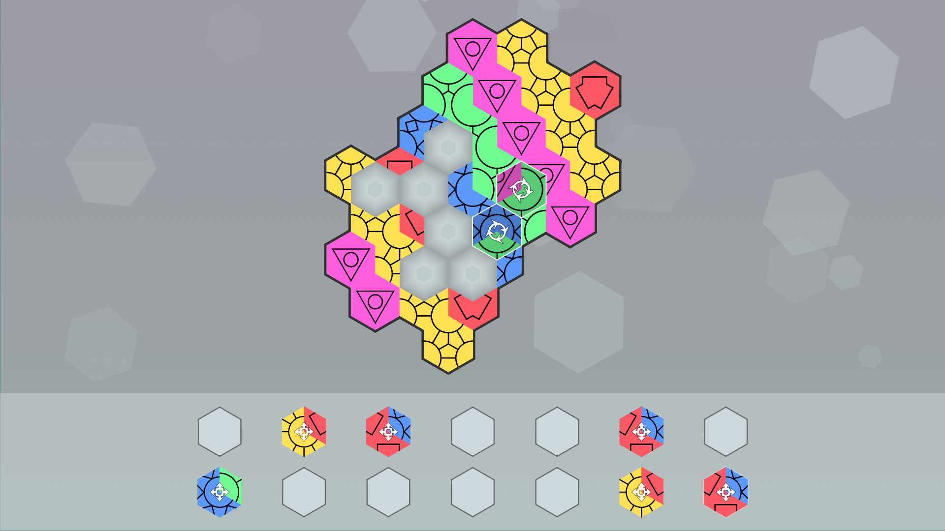 Aurora Hex - Pattern Puzzles