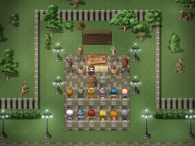RPG Maker MZ - KR Peaceful Rest Graveyard Tileset