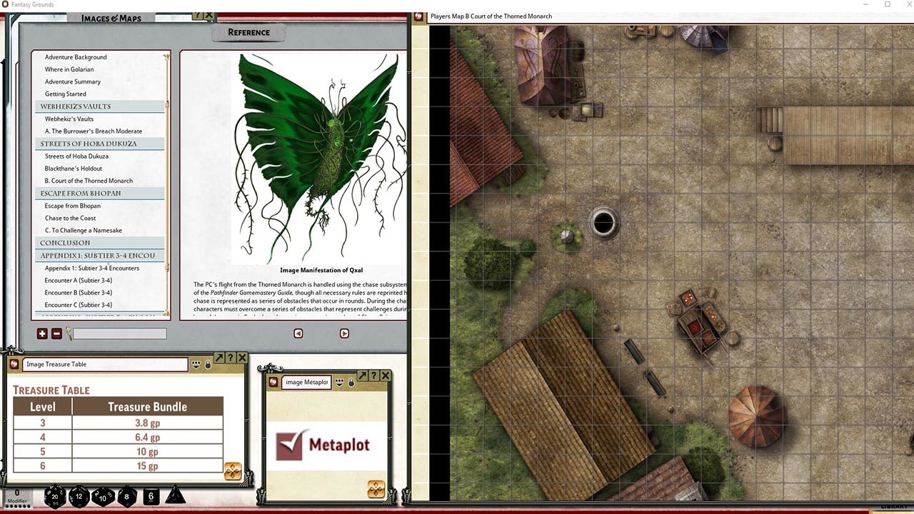 Fantasy Grounds - Pathfinder 2 RPG - Pathfinder Society Scenario #1-17: The Perennial Crown Part 2, The Thorned Monarch