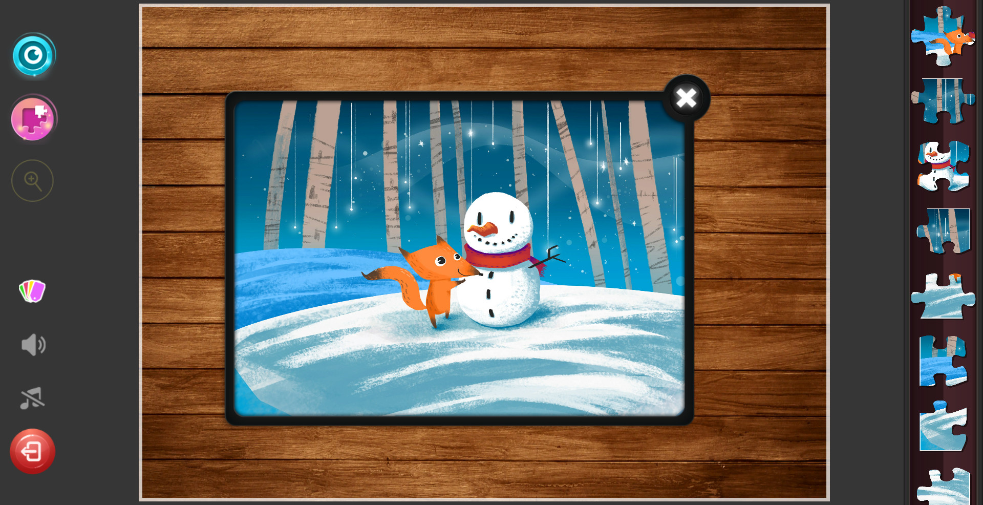 Children's Jigsaw Puzzles - A Warm Story