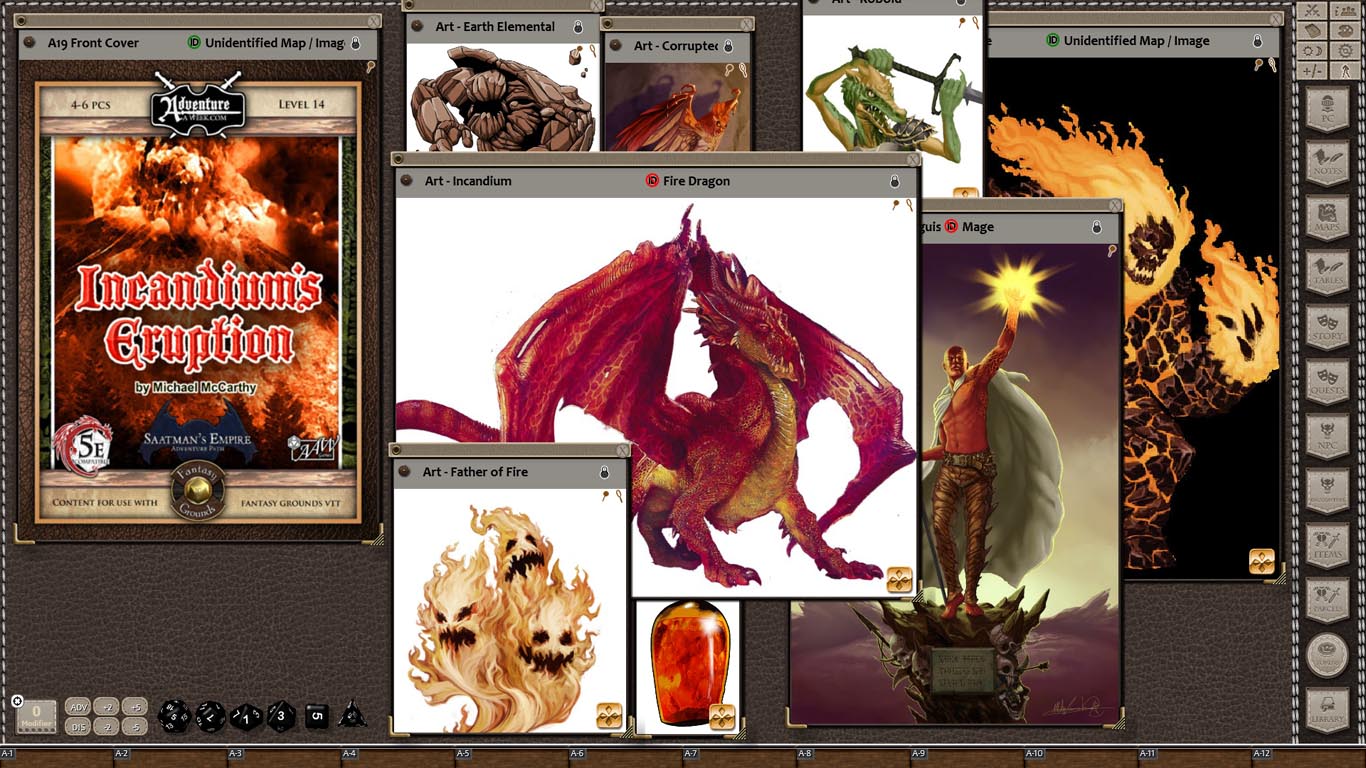 Fantasy Grounds - A19: Incandium's Eruption (5E)