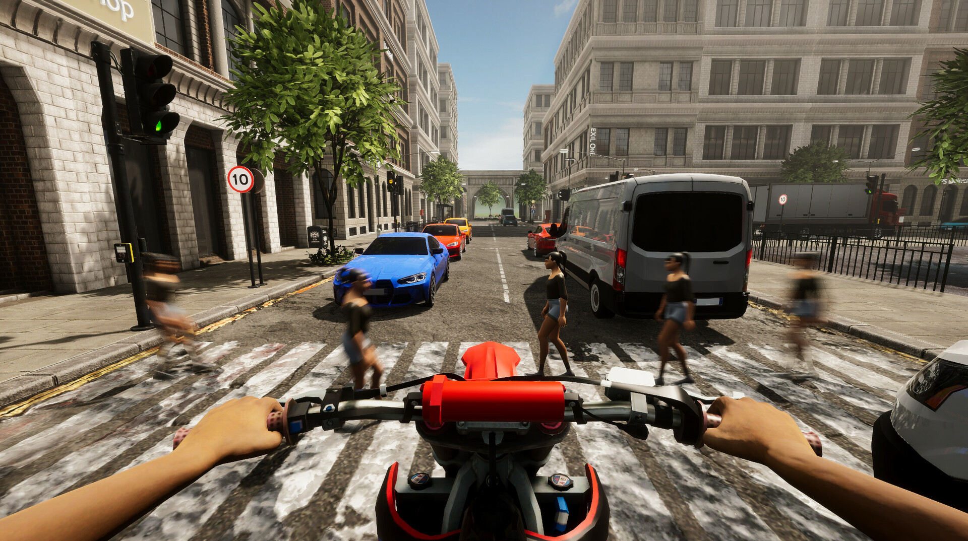 Motorcycle Sales Simulator Demo