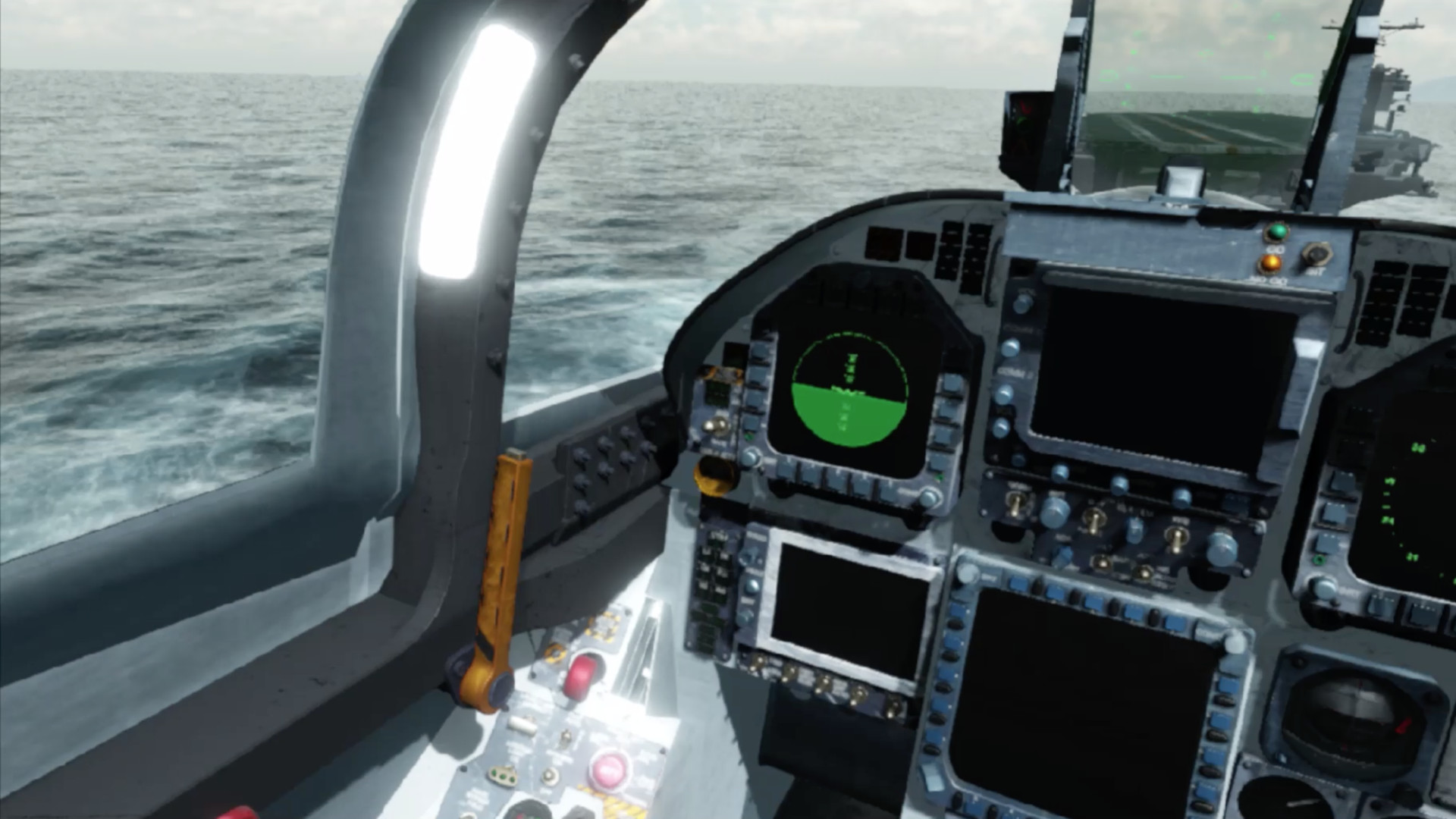 F18 Carrier Landing