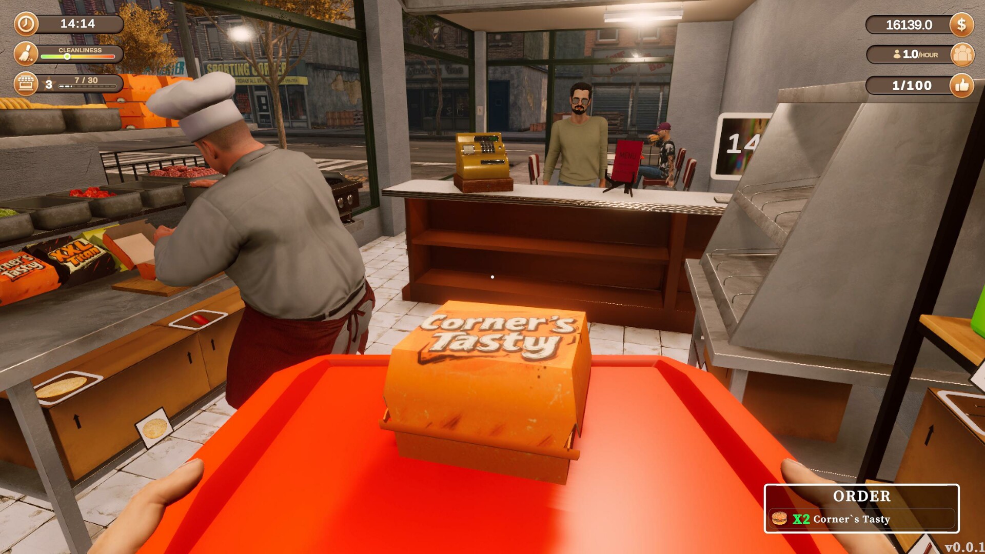 Corner Kitchen Fast Food Simulator Demo