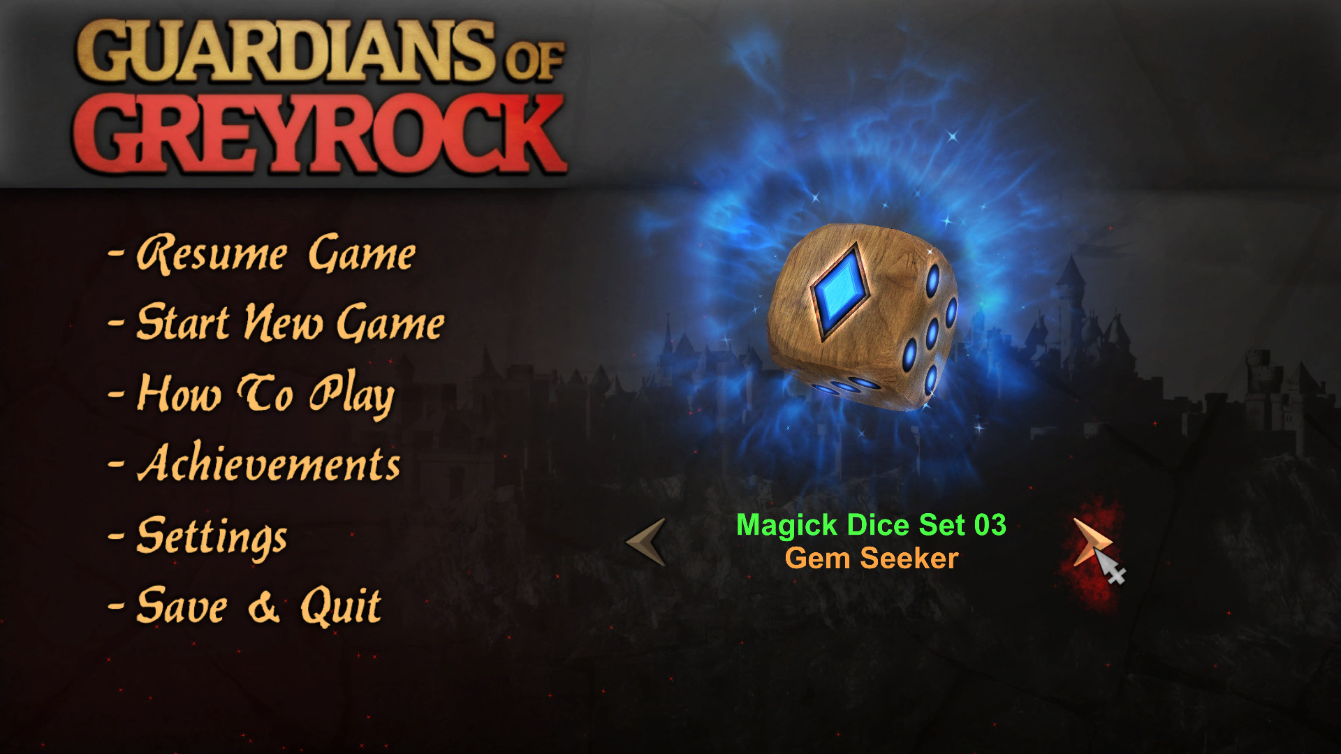 Guardians of Greyrock - Dice Pack: Magick Set 03