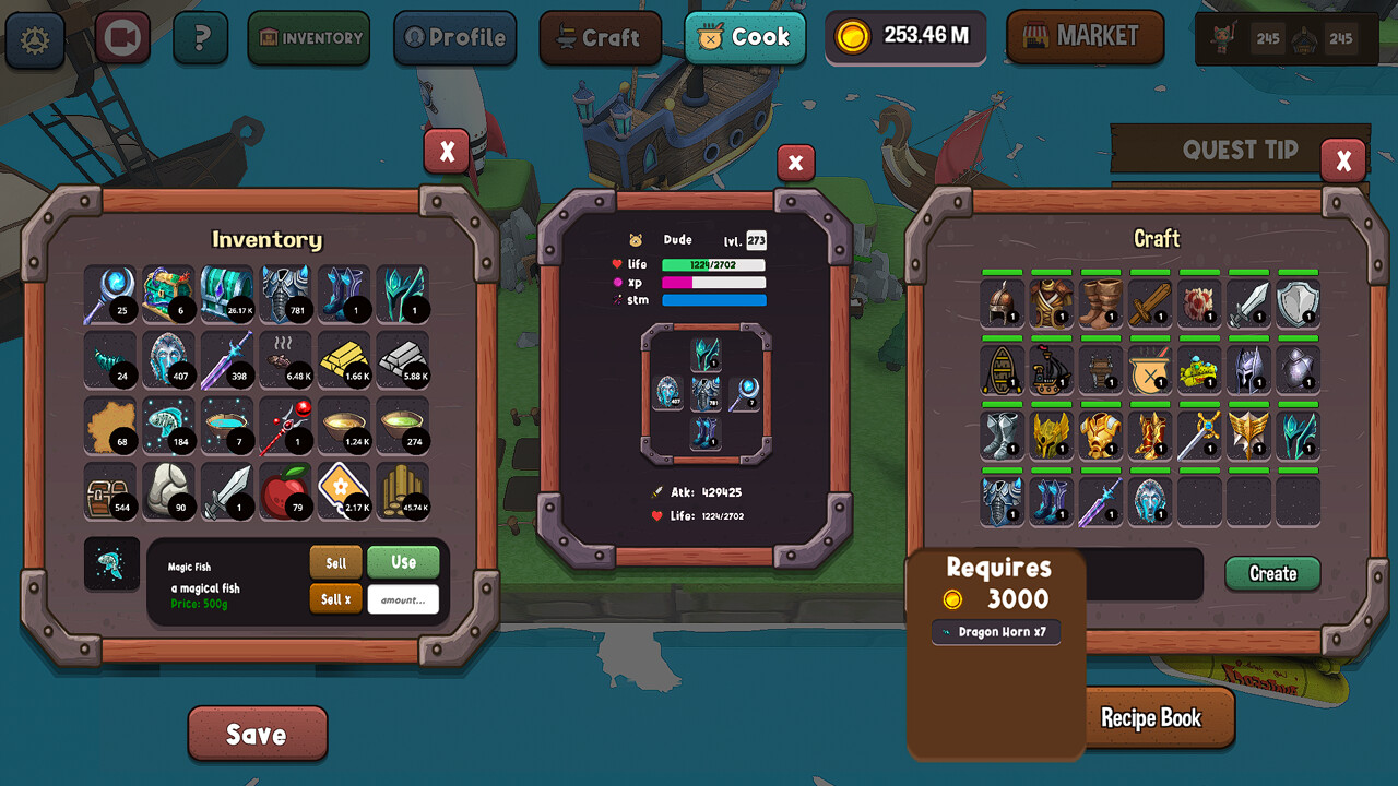 Island Idle RPG
